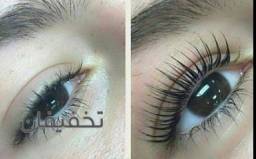 لیفت مژه با مواد مای لمینیشن 