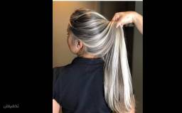 کراتین و احیای مو با حجم متوسط قد تا روی کمر