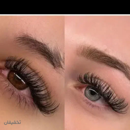 كاشت مژه موقت عروسكي نچرال كايلي اداره اي گربه اي