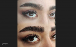 میکروبلیدینگ ابرو و کاور تتو قدیمی ابرو