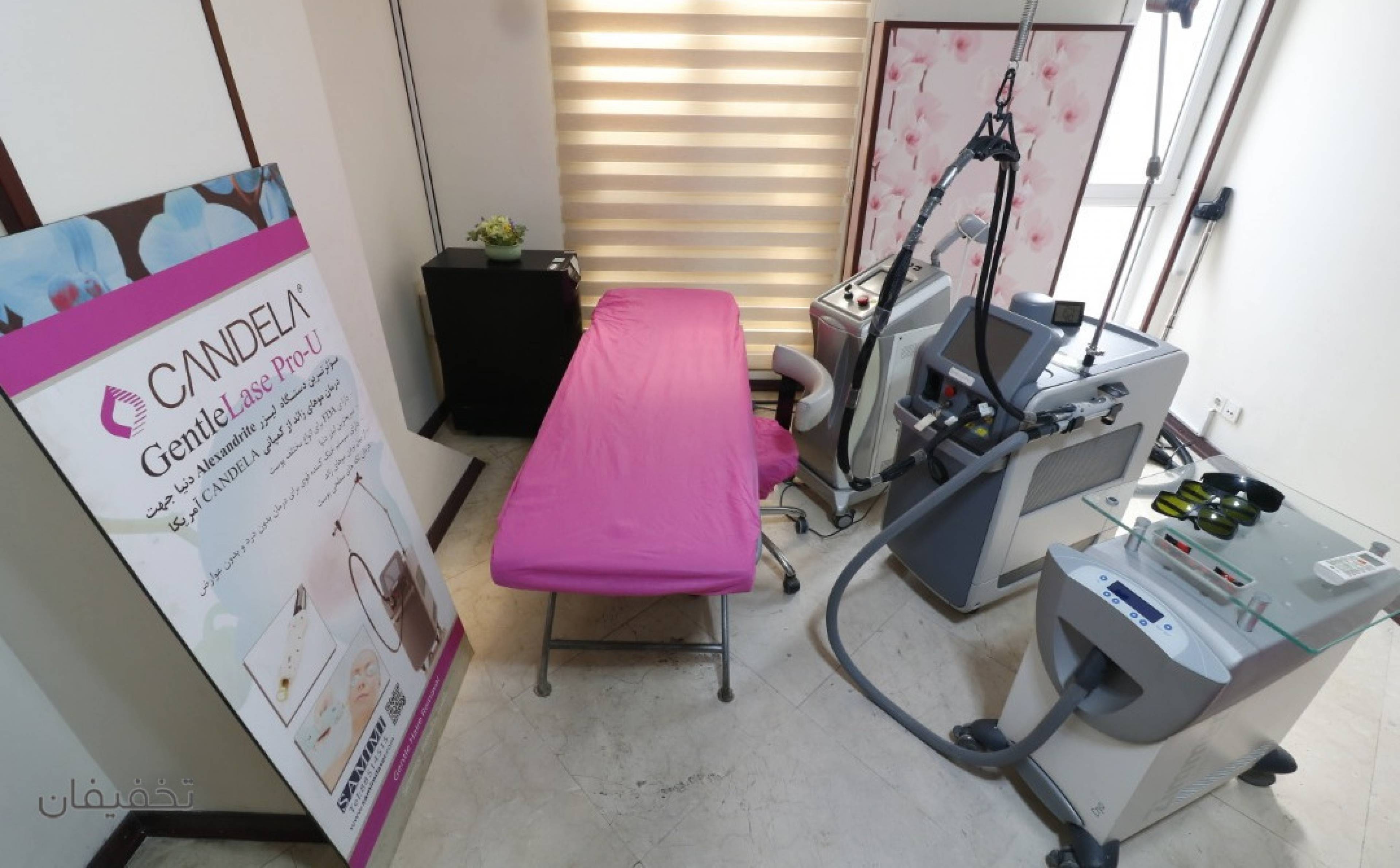لیزر الکساندرایت  کندلا مطب دکتر سلیمانی