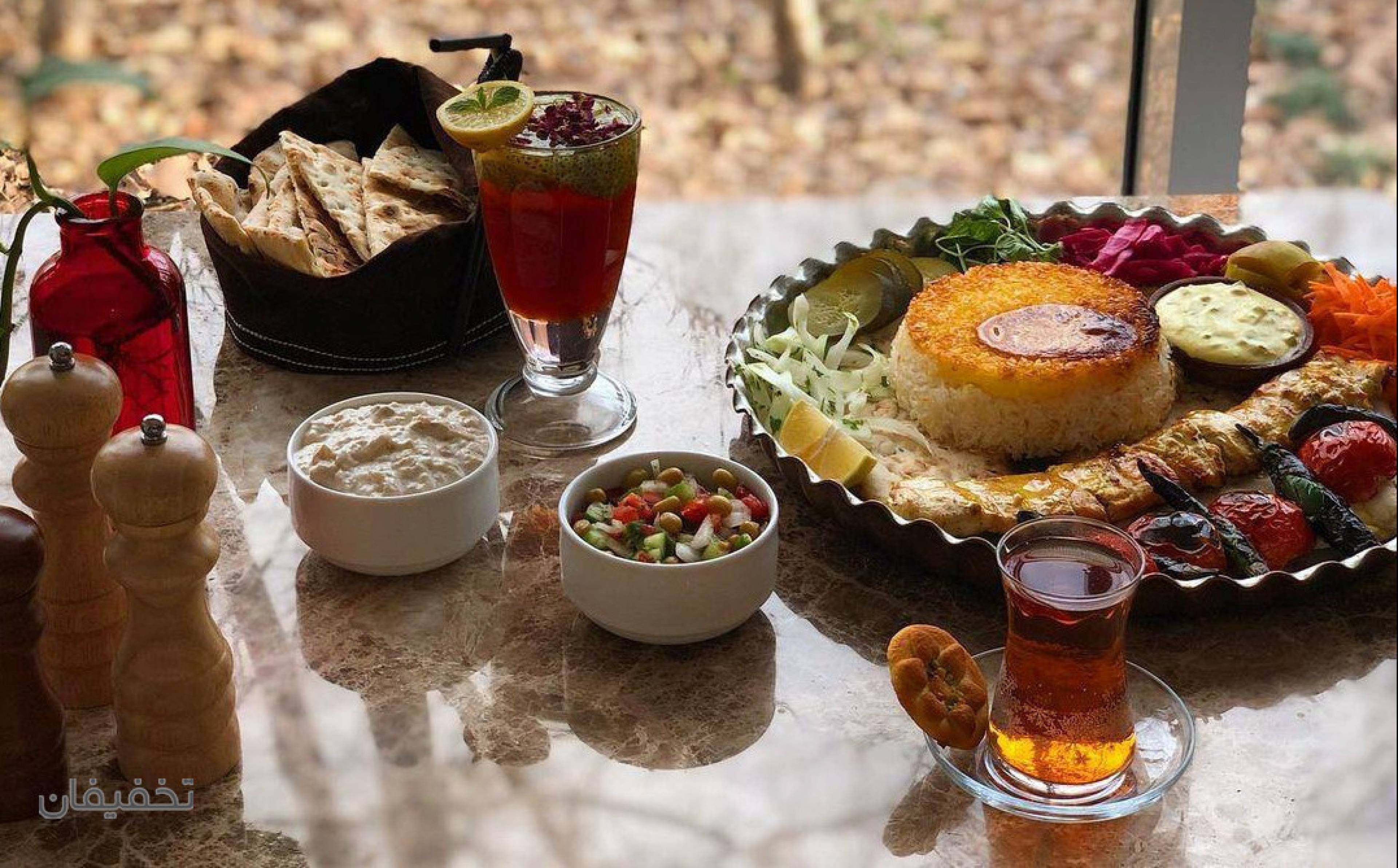 باغ رستوران بام هراز