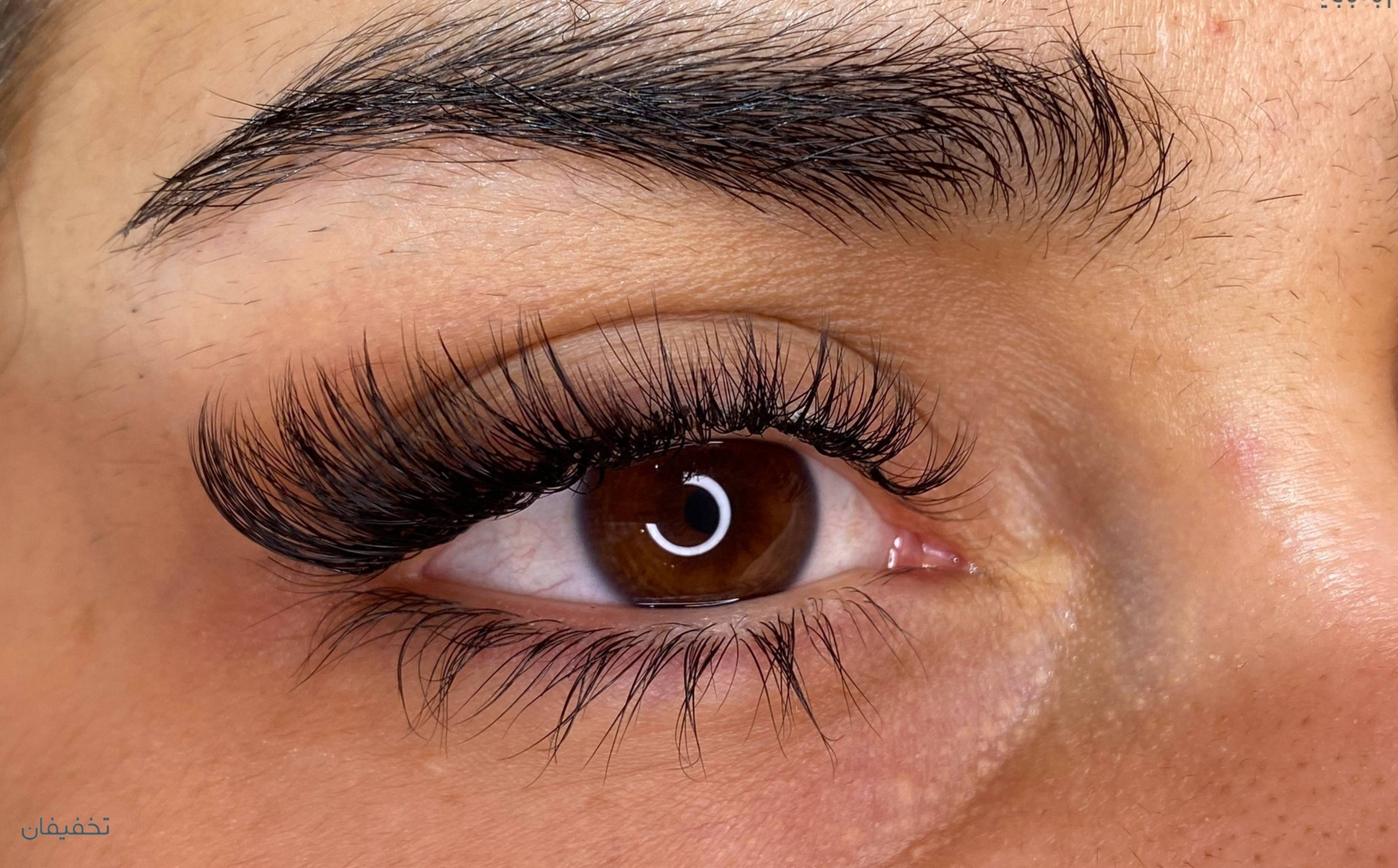 کاشت اکستنشن مژه mlash 