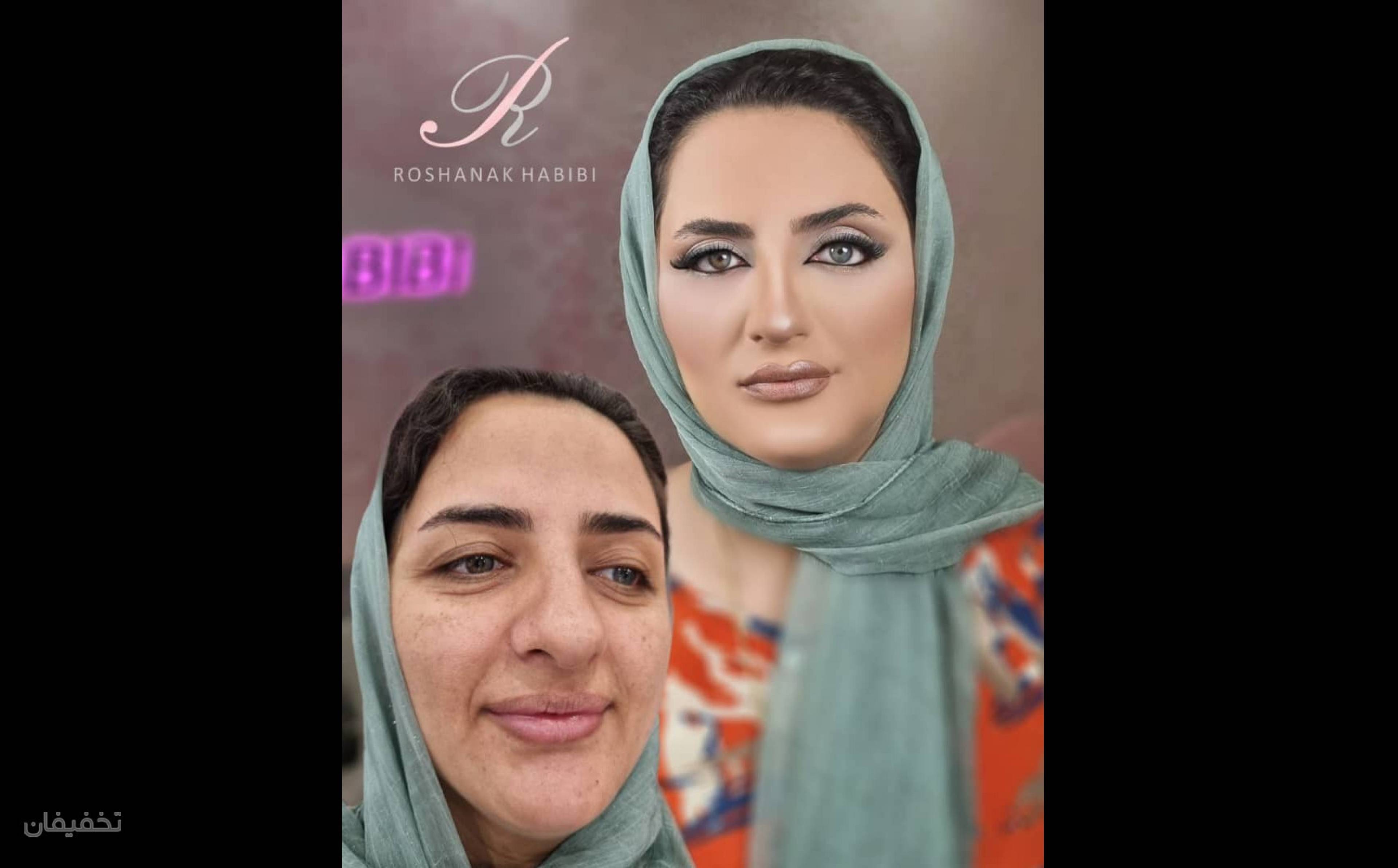 آموزشگاه و سالن زیبایی روشنک حبیبی
