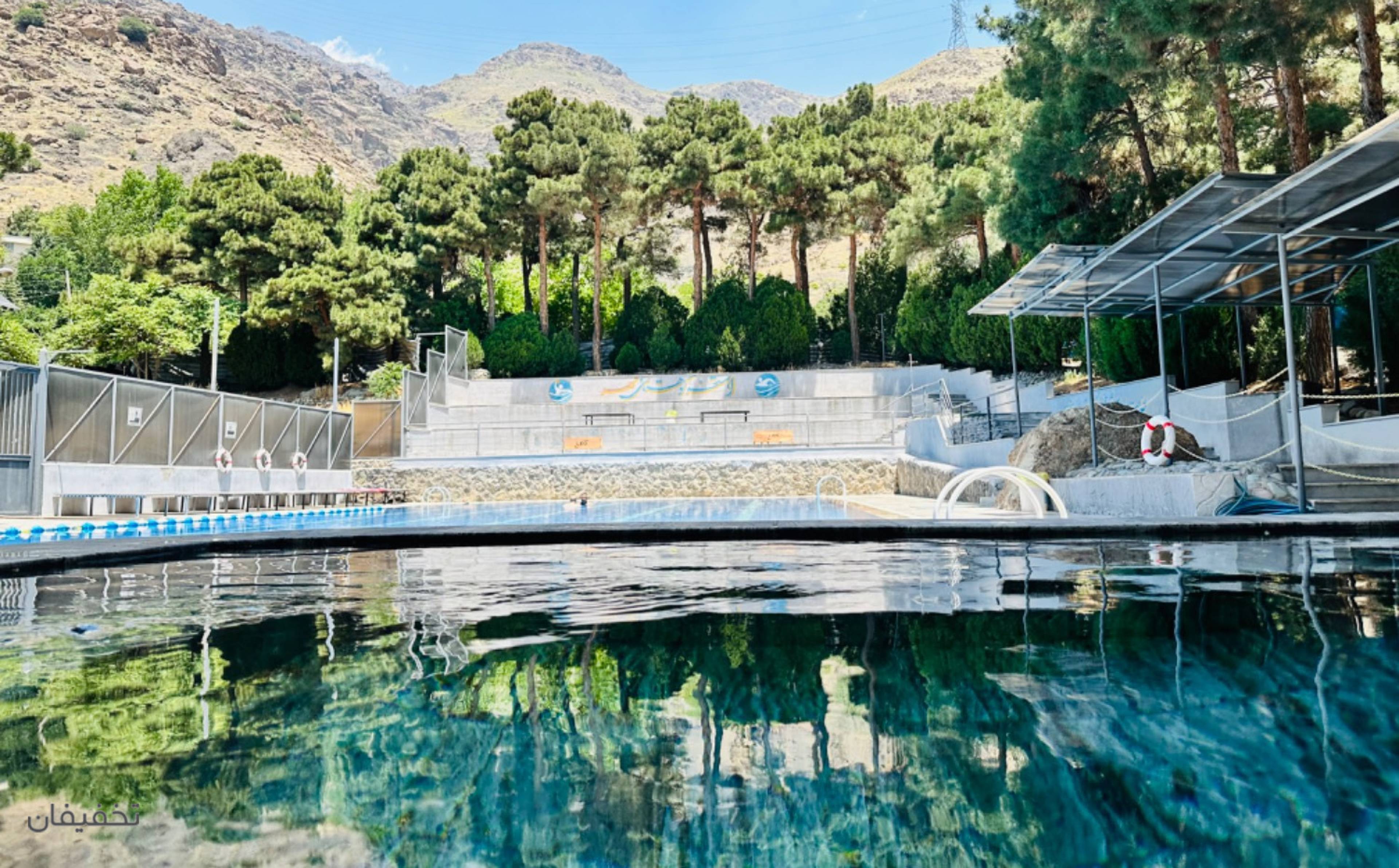 استخر روباز چهارفصل کوهستانی مهر نیاوران