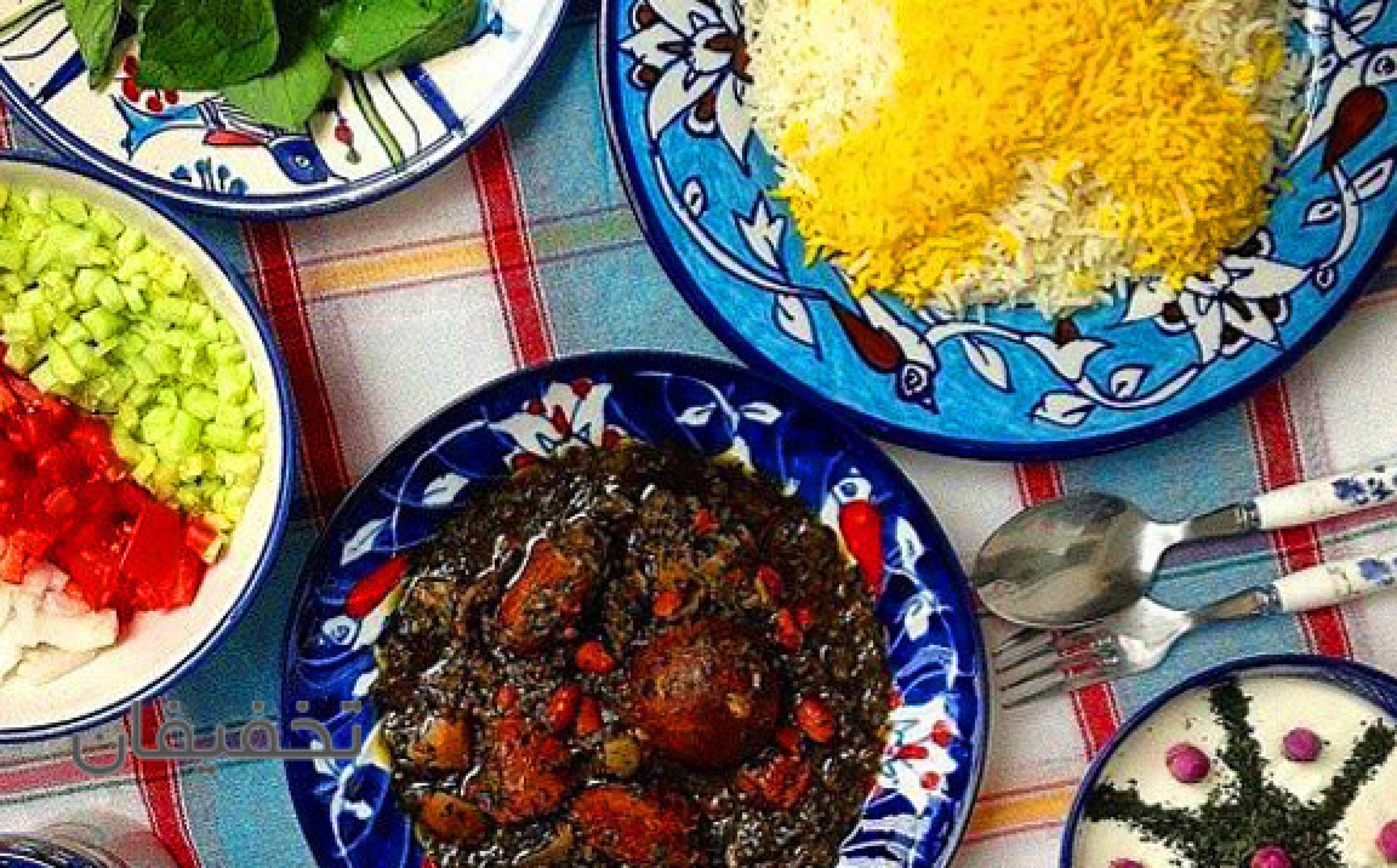 تهیه غذای گیلانه